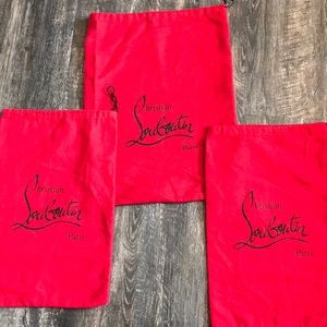 Christian Louboutin dust bags